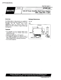 Datasheet STK400-490 manufacturer Sanyo